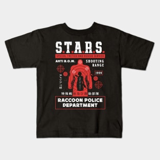 Raccoon City Shooting Range Kids T-Shirt